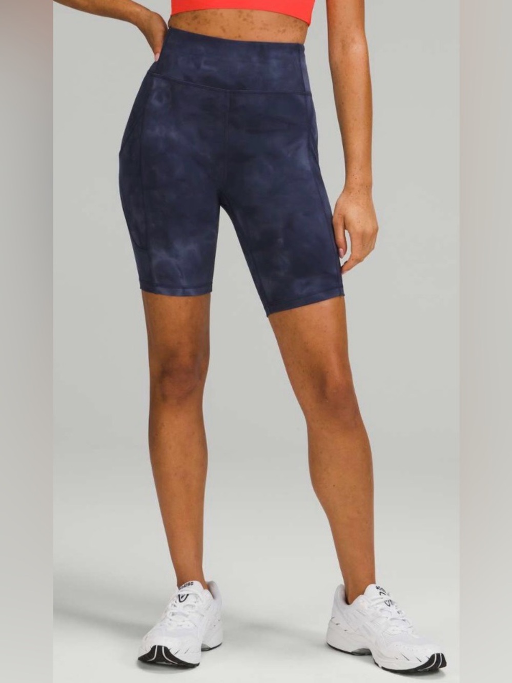 NWOT New Lululemon Invigorate High-Rise Short 8" Diamond Dye Shade - Picture 2 of 6